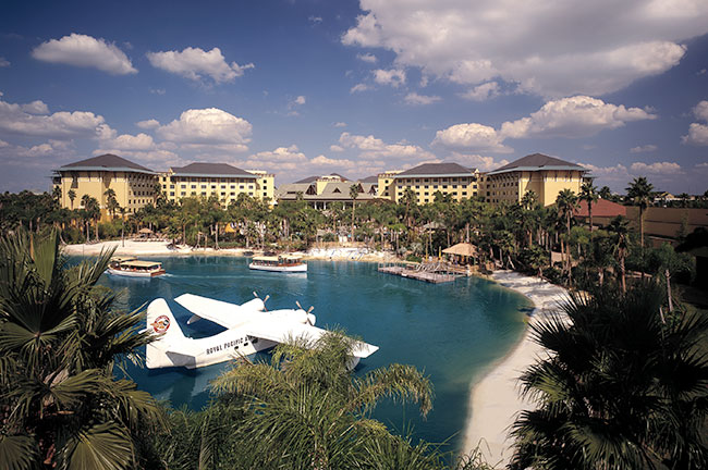 Loews Royal Pacific Resort Lagoon and Water Taxis