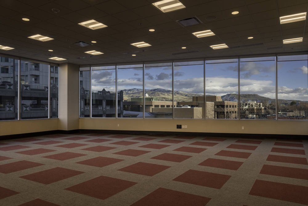 View of the mountains from Boise Centre meeting room