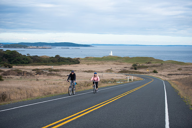 San Juan Islands Cycling Tour, Credit: Dana Halferty