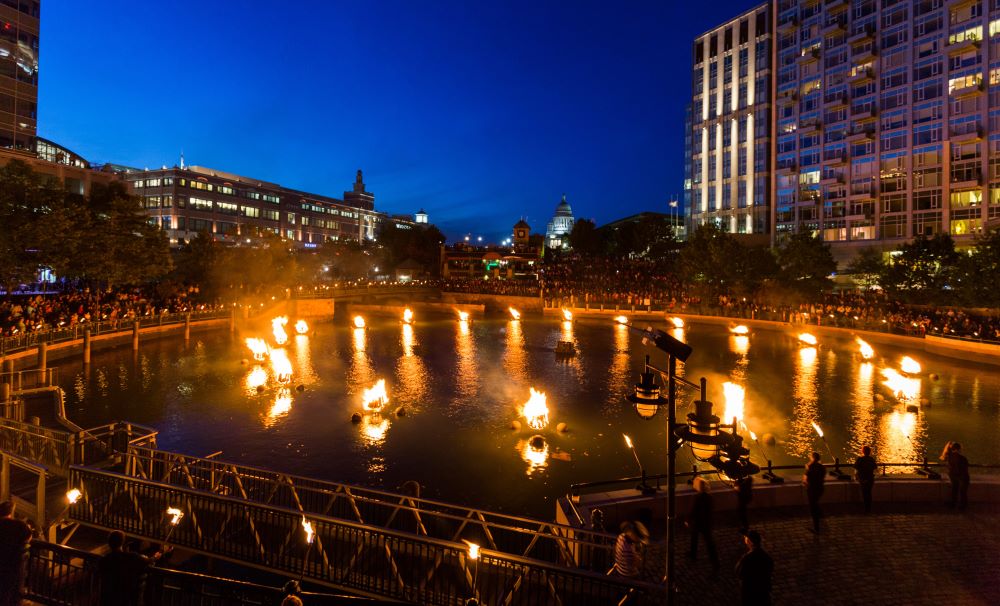  WaterFire ceremony