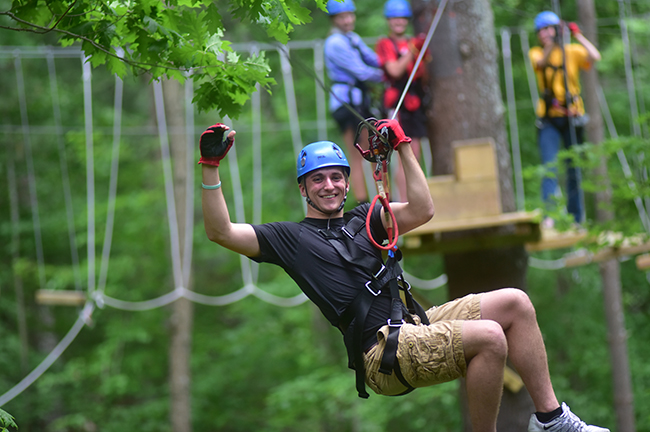 Heightened Adventures Zipline, Wisconsin Dells