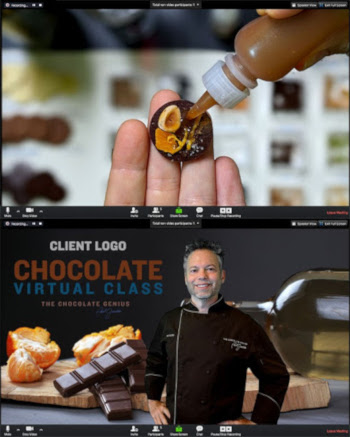 virtual chocolate making class