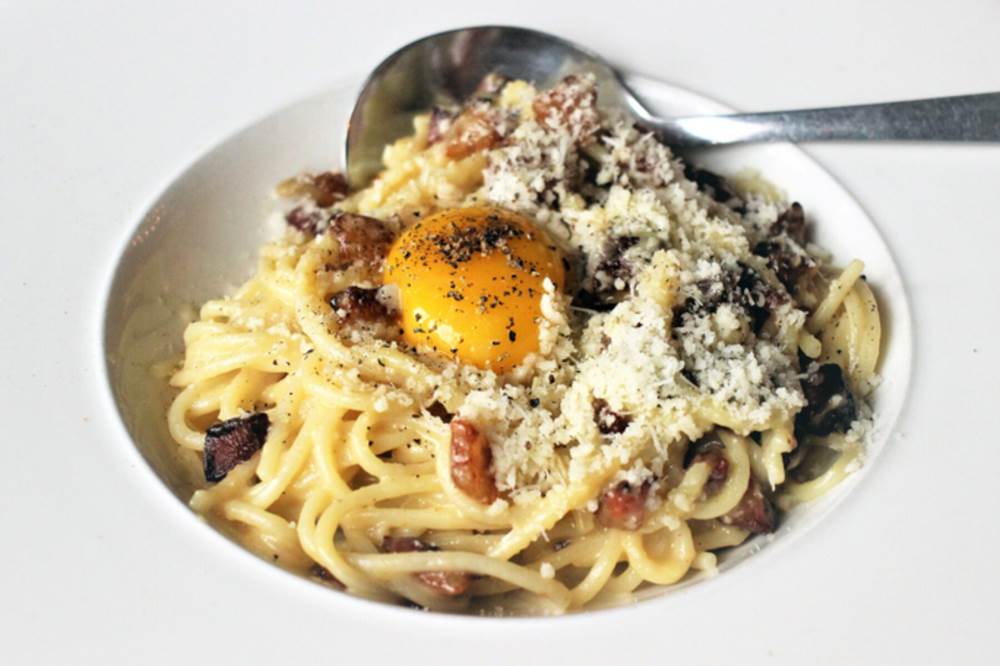 Massimo Spaghettoni all Carbonara