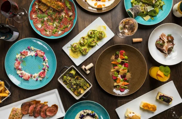 Food spread from Appellation hotels