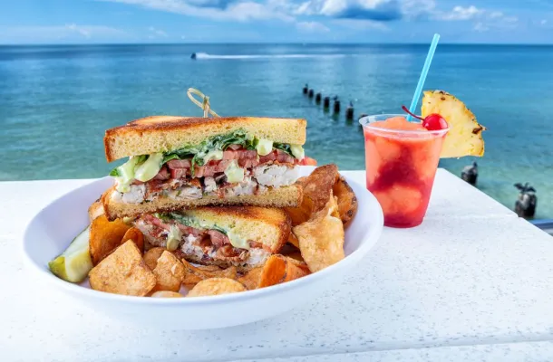 Meal from Opal Sands Resort in Clearwater Beach