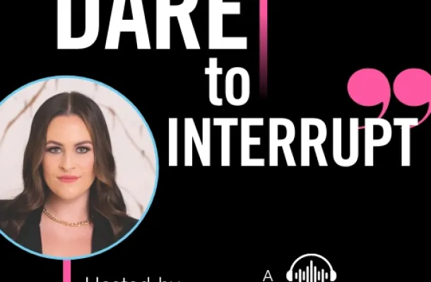Dare to Interrupt logo.