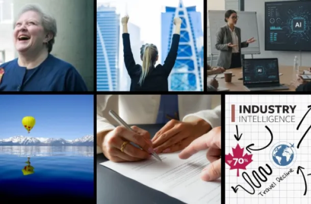 Collage of story images from 2025.