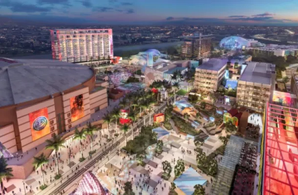 Rendering of OCVIBE in Anaheim.