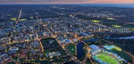 Adelaide aerial shot