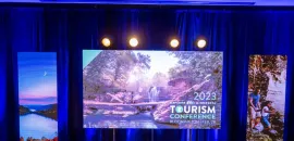 Explore Minnesota Tourism Conference 2023 event stage