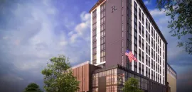 Rendering of the Marriott Renaissance in Research Triangle Park