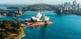 Sydney Harbour, New South Wales, Australia. Credit: Tourism Australia.