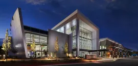 Exterior of Riverside EpiCenter.