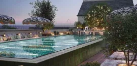 Rox Resort pool, Denmark. Credit: AMPRGlobal