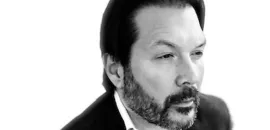 black and white image of Jeff Borman.