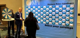 MPI's mystery envelope board.