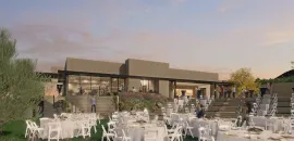 Views Ballroom and Lower Lawn rendering at Sanctuary Camelback Mountain Resort & Spa.