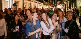 Meetings Today Live! South attendees get the authentic Mardi Gras experience. 