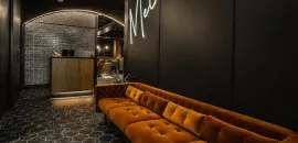 Mel's Speakeasy entryway