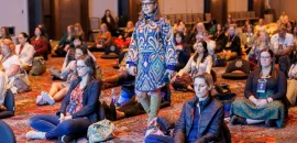 meditation and breathing session