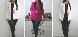 Series of three photos of Courtney Stanley.