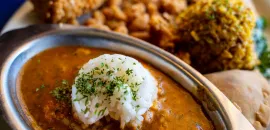 Red beans and rice at Shreveport, Louisiana's Blind Tiger.