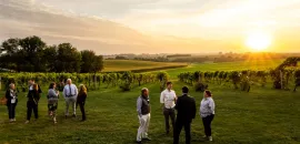 Sunset at Walker Homestead