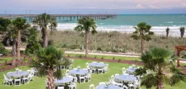 The Ellie Beach Resort lawn social event