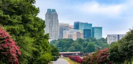 Downtown Raleigh skyline