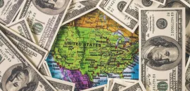 money around map