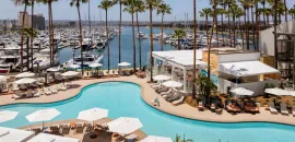 Sheraton San Diego Resort pool and marina