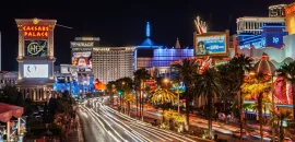 LV Strip at night