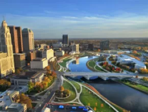 Skyline of Columbus, Ohio