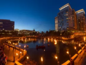 WaterFire Providence.