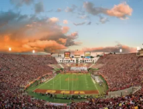 Los Angeles Memorial Coliseum.