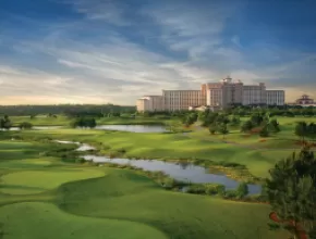 Exterior of Rosen Resorts