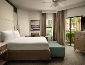 Master bedroom in Caribe Royale Orlando villa