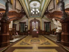 Interior of Crocker Art Museum