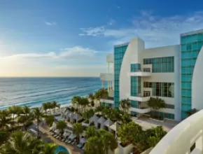 Exterior beach view of The Diplomat Resort