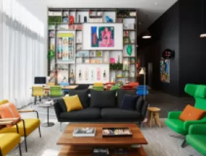 citizenM Living Room And Seating