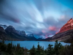 Saint Mary Lake, Glacier Country, Montana.