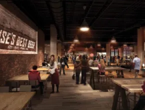 Warehouse Food Hall, Boise, Idaho.