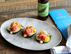 Houston's Caracol Tostadas de Atun Crudo 