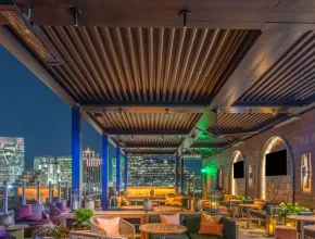 Hyatt Centric Buckhead Terrace at Night