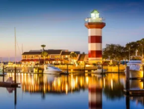 Hilton Head Island lighthouse.