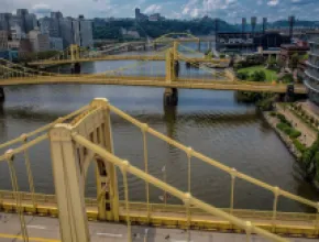 Pittsburgh Sister Bridges, Pittsburgh.