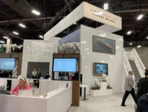 Marriott International Luxury Brands Booth at IMEX America 2022