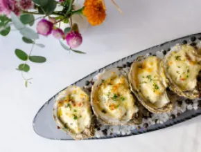 Oyster dish from The Tides Inn