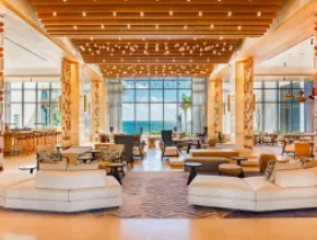 Hilton Cancun, an All-Inclusive Resort Lobby Sea View