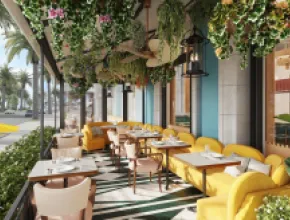 The Georgian Hotel's Sunset Terrace